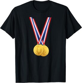 Gold Medals - Funny Shirt for Winners and Champions T-Shirt