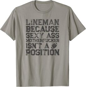 Offensive Lineman TShirts For Men O Lineman T-Shirt