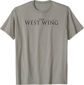 WB100 The West Wing Series Classic Text Logo T-Shirt